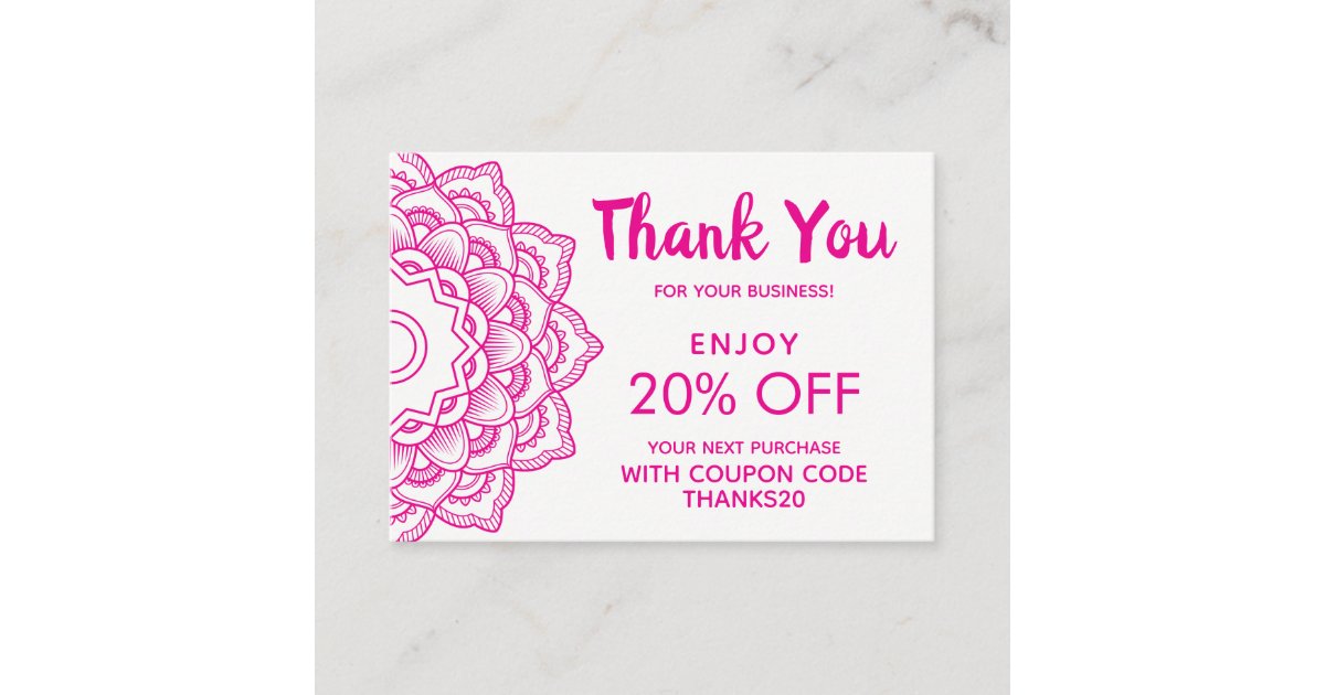 Thank You Discount Zazzle
