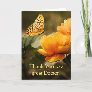 Thank You Doctor, Custom Flower Garden Floral