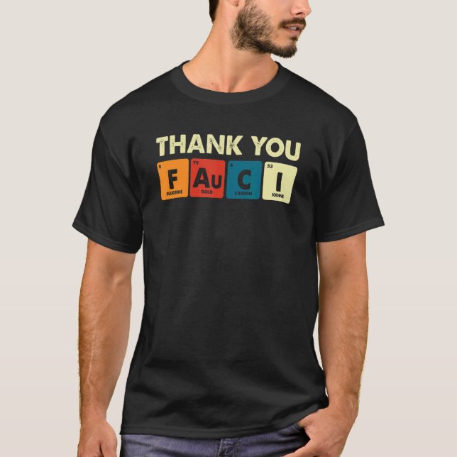 Thank You Dr Fauci Vintage T-Shirt (Front)