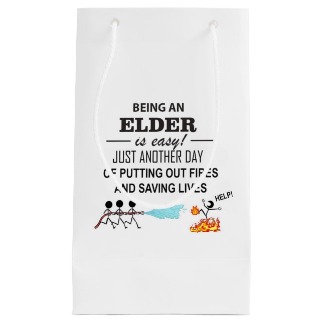Thank You, Elders! Small Gift Bag (Front)