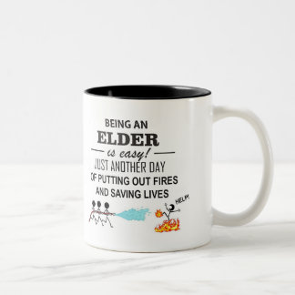 Thank you Elders! Two-Tone Coffee Mug