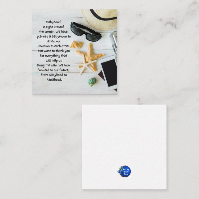 Thank You Enclosure Card (Front/Back)