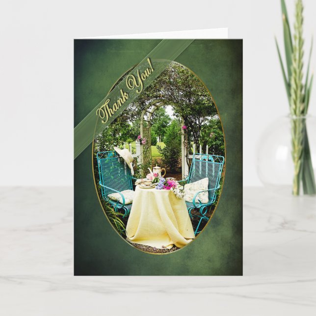 THANK YOU - ENGLISH COTTAGE GARDEN - UPRIGHT (Front)