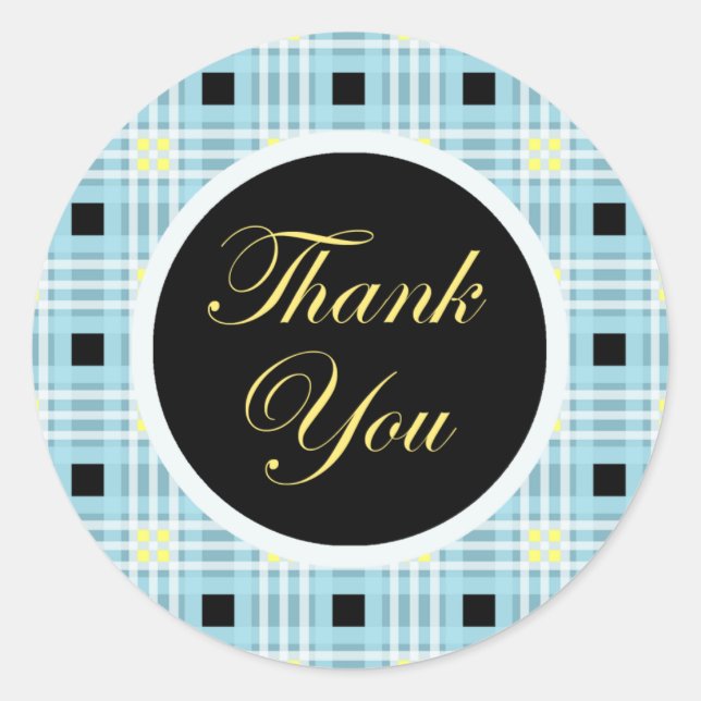 Thank You Envelope Seal Sticker (Front)