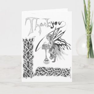 Thank You Faerie Card