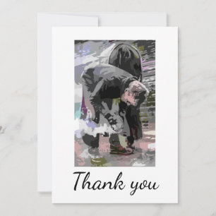 Thank You Farrier Horse Hoof Trimmer Barefoot Card