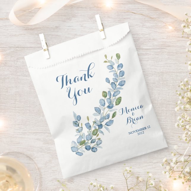 Thank You Favour Bag (Clipped)