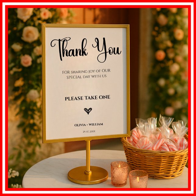 Thank You Favour Sign Please Take One (Creator Uploaded)