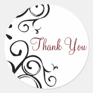 Thank You Favour Sticker - Large