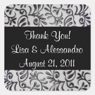 Thank You Favour Tags Name and Date