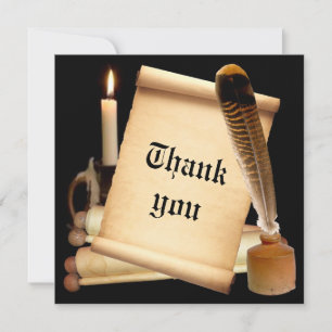 Thank You Flat Card
