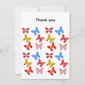 Thank you Flat Greeting Card