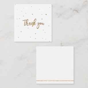 THANK YOU Flat Note Card