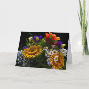 Thank-You Floral Bouquet Greeting Card