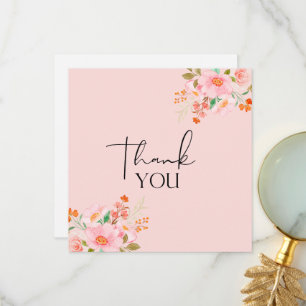 Thank You Floral Card