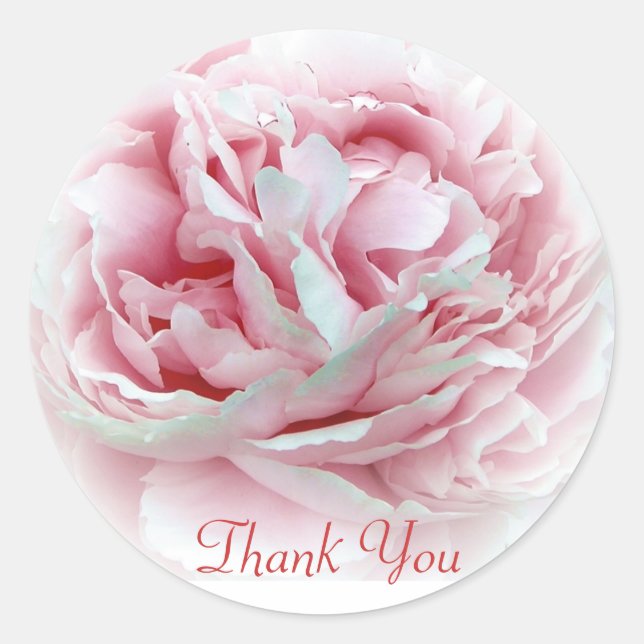 Thank You Flower Envelope Seals (Front)