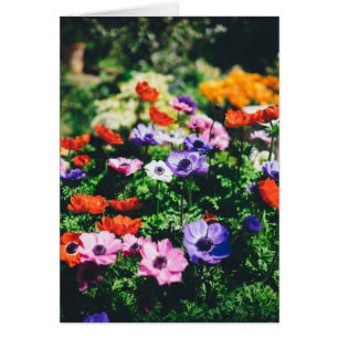 Thank-You Flower Garden Greeting Card