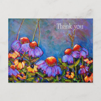 Thank You Flower Postcard