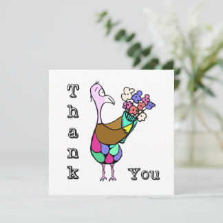 Thank You Flowers Card