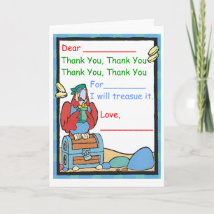 Thank You For (A gift) Card