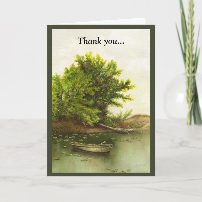 Thank You for a great time card (Front)