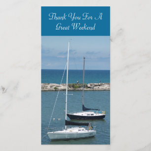 Thank You For A Great Weekend, TEYoung Card