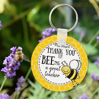 thank you for bee-ing a great teacher cute bee