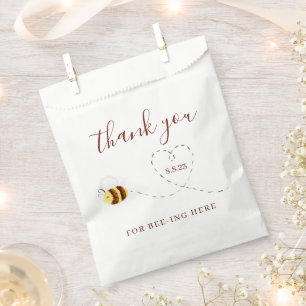 Thank You For Bee-ing Here Favour Bags