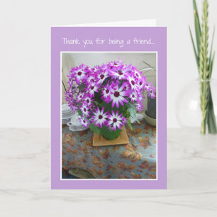 Thank you for being a friend...