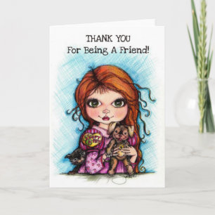 Thank you For Being A Friend Card