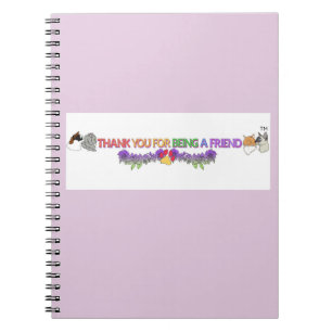 Thank You for Being a Friend Official Notebook