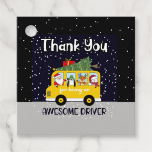 thank you for being an awesome school bus driver favour tags