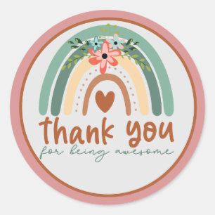 Thank You for Being Awesome Stickers