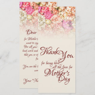 Thank you for being here - Mother's Day