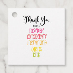 Thank you for being kind favour tags