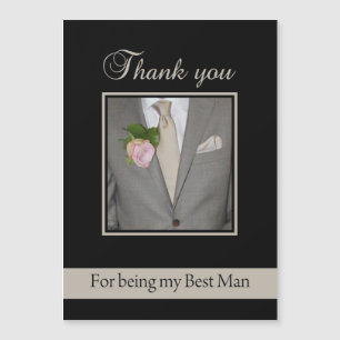 Thank you for being my Best Man
