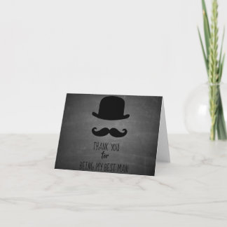 Thank You For Being My Best Man Card