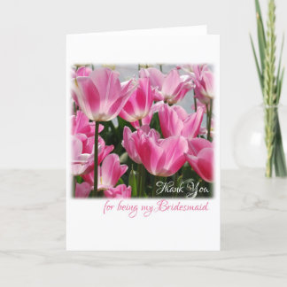 Thank you for being my bridesmaid