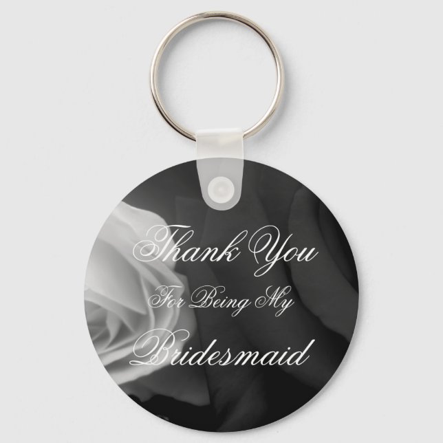 Thank You for being my Bridesmaid Key Ring (Front)