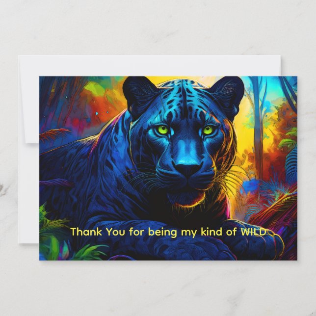 Thank You for being my kind of WILD Card (Front)