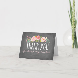 Thank You for Being My Mother Card