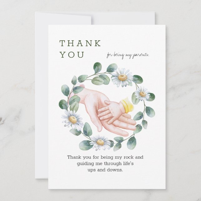 Thank You for Being My Rock  (Front)