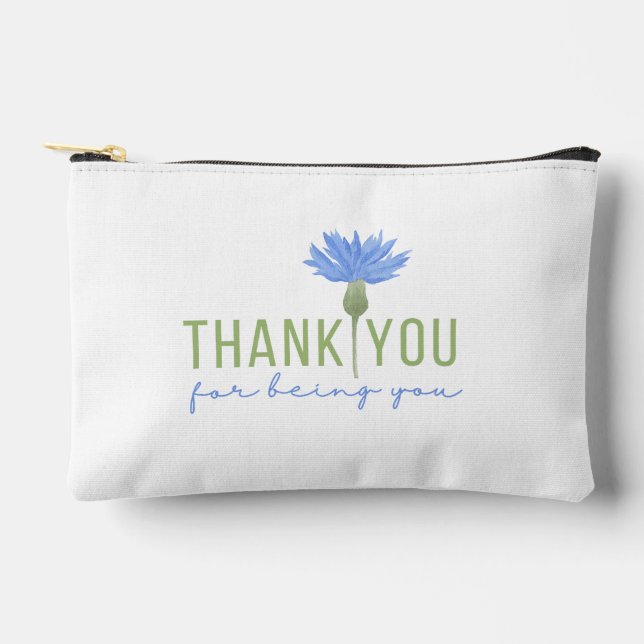 Thank You For Being You Accessory Bag (Front)