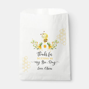 Thank you for buzzing by my bee day cute favour bag