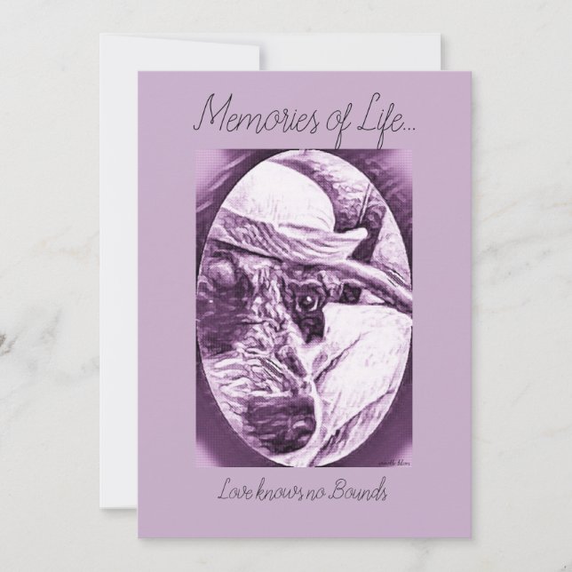 THANK YOU FOR CARING CARD - LOSS OF PET (Front)