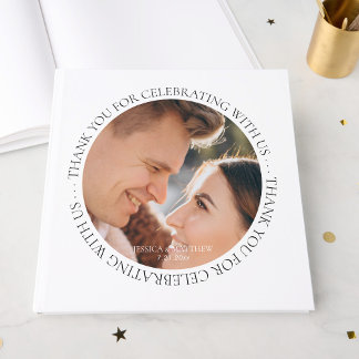 Thank You for Celebrating w Us Photo  Guest Book