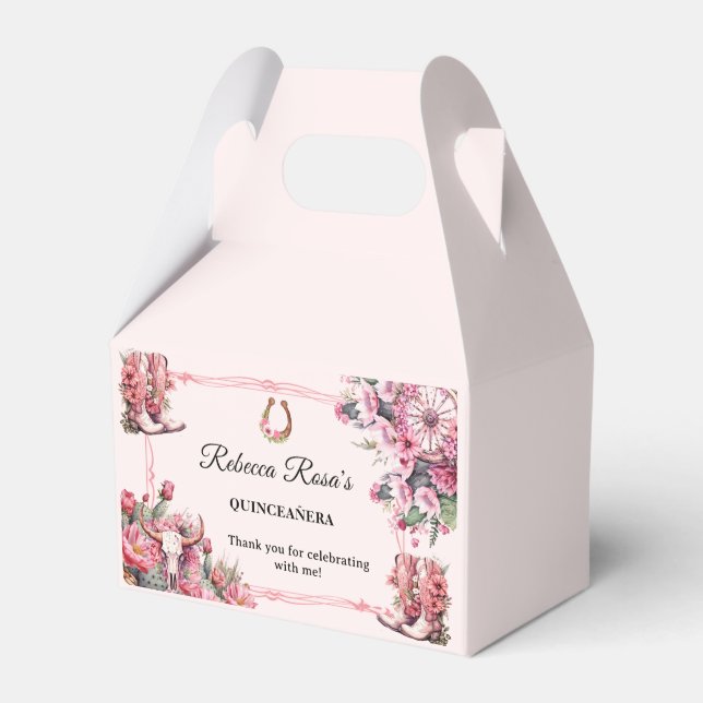 Thank you for celebrating  with me! favour box (Front Side)