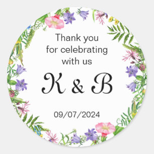 Thank You for Celebrating with Us!   Sticker