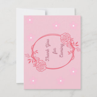 thank you for coming after party