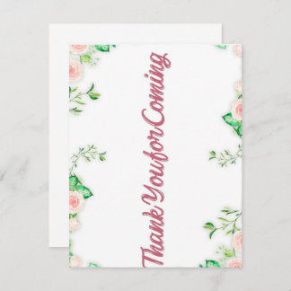 thank you for coming after party .